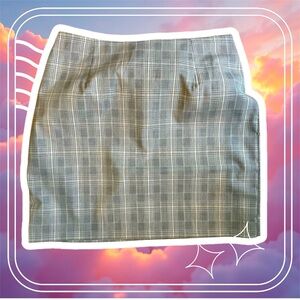 H&M Plaid Skirt